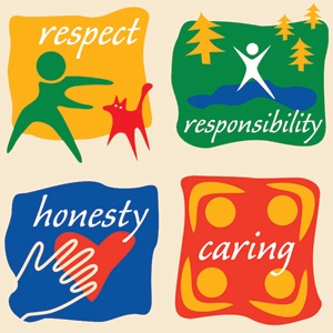 YMCA core values, as represented by YMCA Calgary