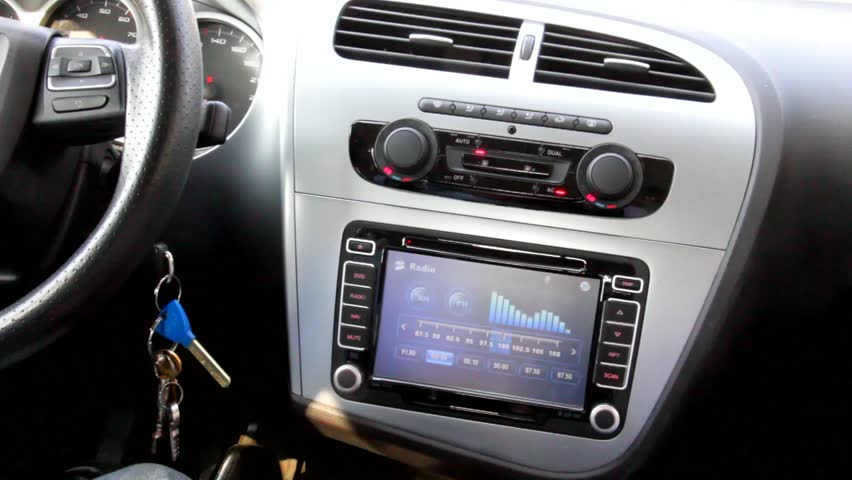 radio in car